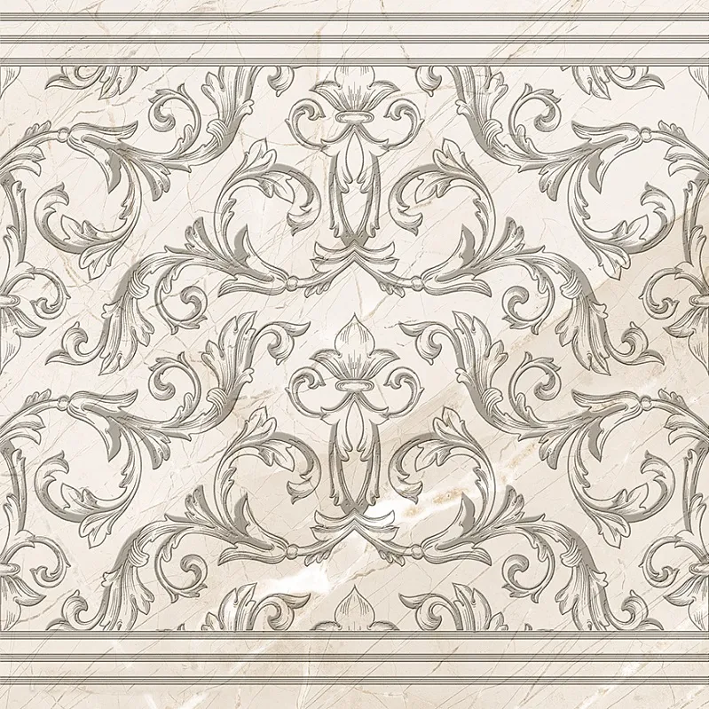 Dec Cenefa Cromato Crema Rect — 1