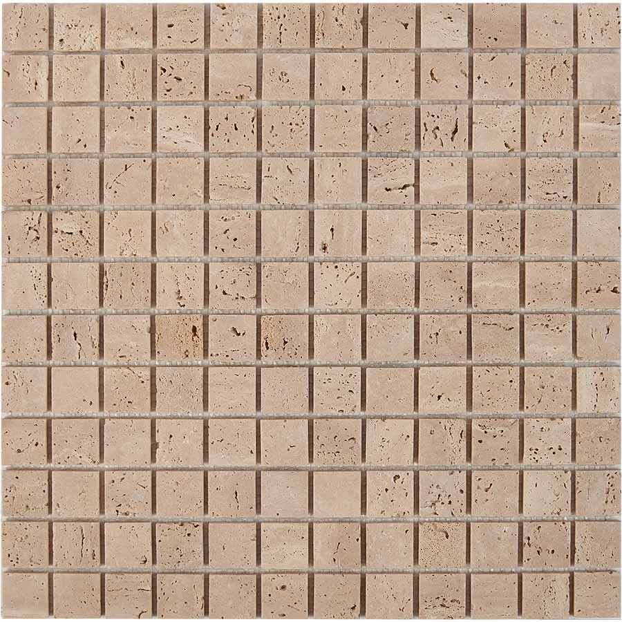 Travertine Pixel Mosaic — 1