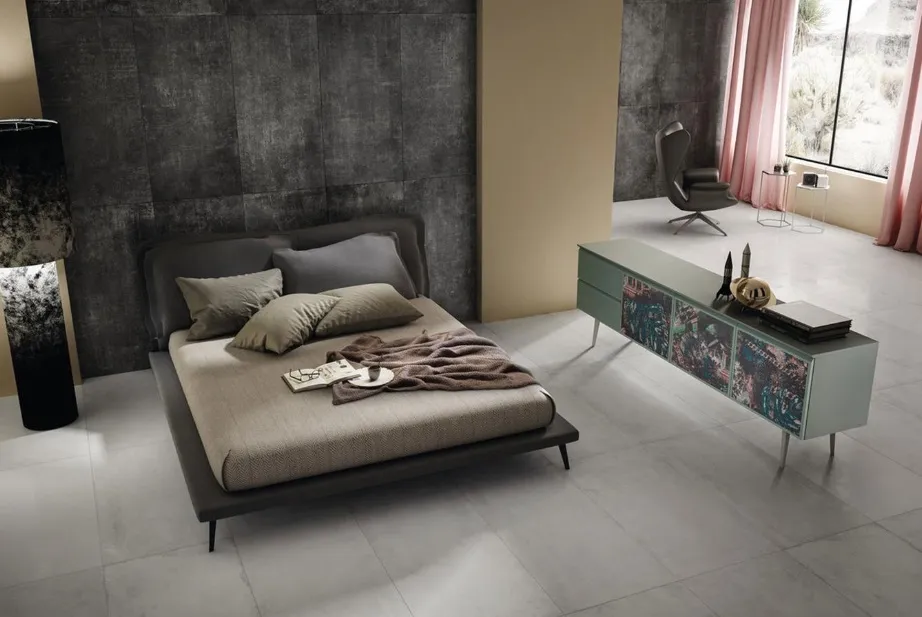 Grunge Concrete Iris Ceramica — 1