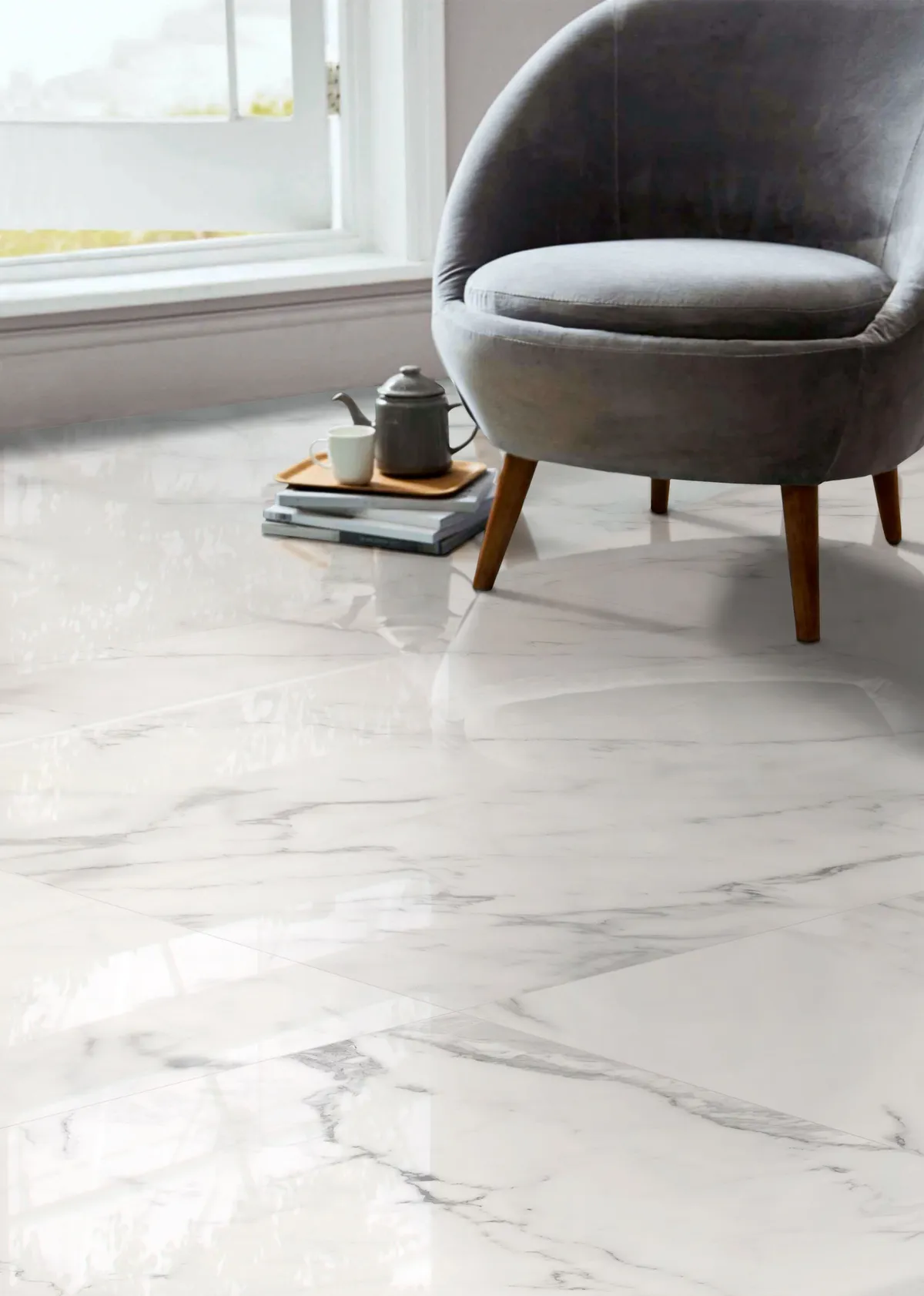 Aral White ITT Ceramic — 3