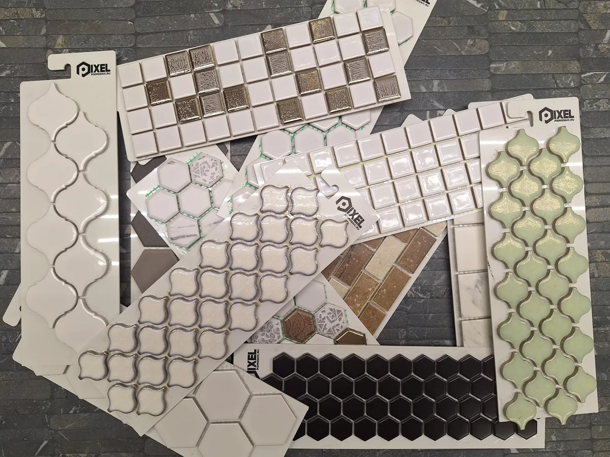 Ceramic Pixel Mosaic — 1
