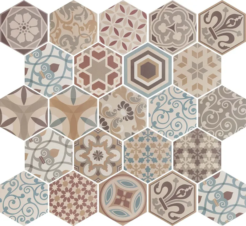 21356 Hexatile Harmony Colour — 1