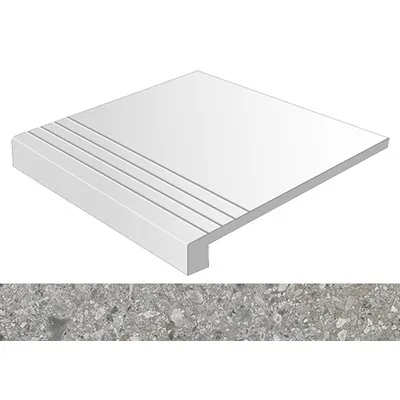 Ceppo di gre SPR Gradone Cemento 59,3x59,3 — 1