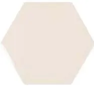 21914 Hexagon Ivory Crem — 1