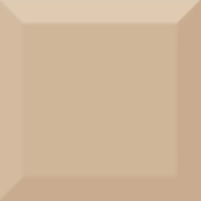 Beige Biselado Brillo — 1