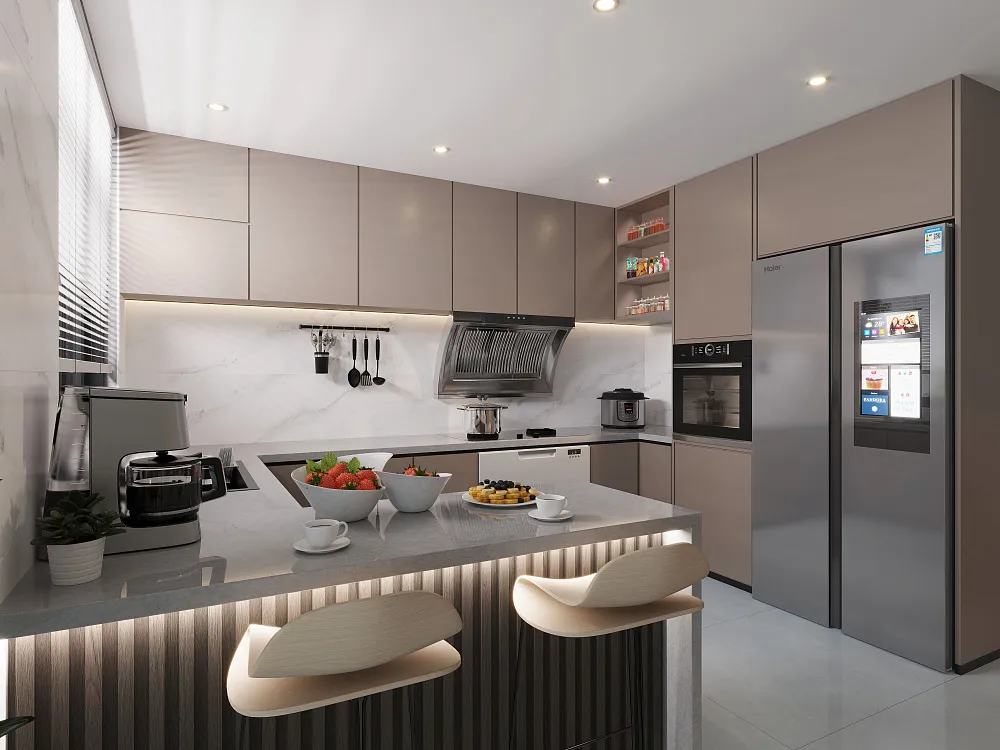 White Marble Basconi Home — 3