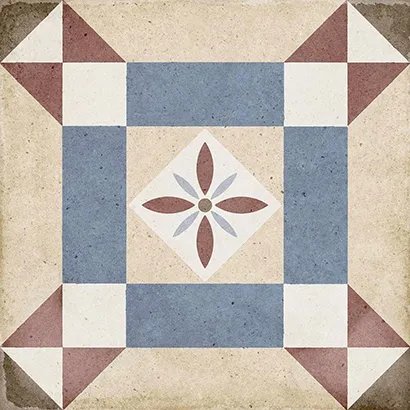 24399 Art Nouveau Lys Color 20x20 — 1