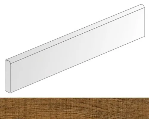 Rodapié Nora-R Marron 9,4x44,3 — 1