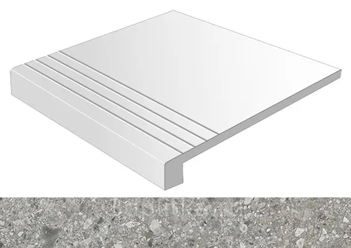 Gradone Ceppo Di Gre-R Cemento 59,3x59,3 — 1