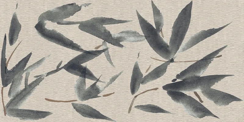 Leaves Linen Mix — 1