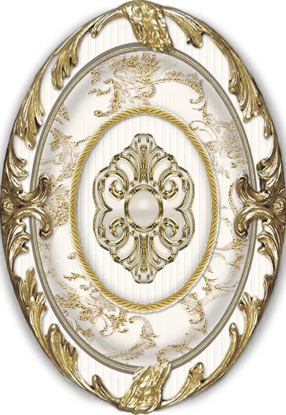 Brigitte Oro-Beige Medallon — 1