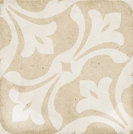 24408 Art Nouveau La Rambla Biscuit 20x20 — 1