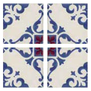 8330 Blanc Bleu Trama — 1