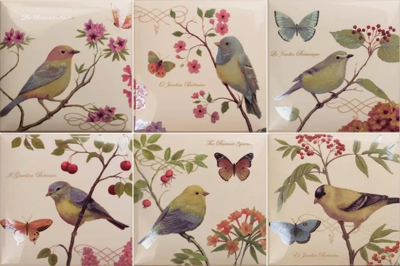 Bird Decors 6pz — 1