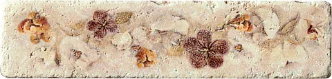 Marble Style Listello Travertino — 1