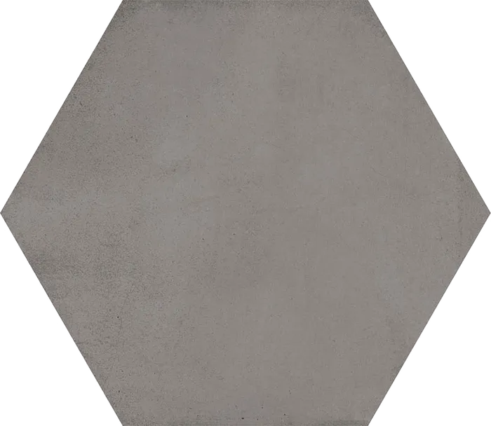 Hexagono Bampton Grafito 23.3x26.8 — 1