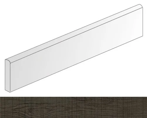 Rodapié Nora-R Antracita 9,4x44,3 — 1
