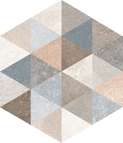 Hexágono Fingal 23,3x26,8 — 1