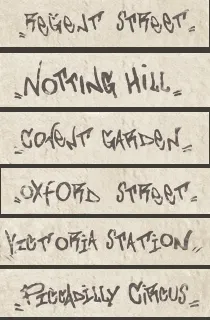 Underground Ins. Streets s/6 Notting Hill — 1