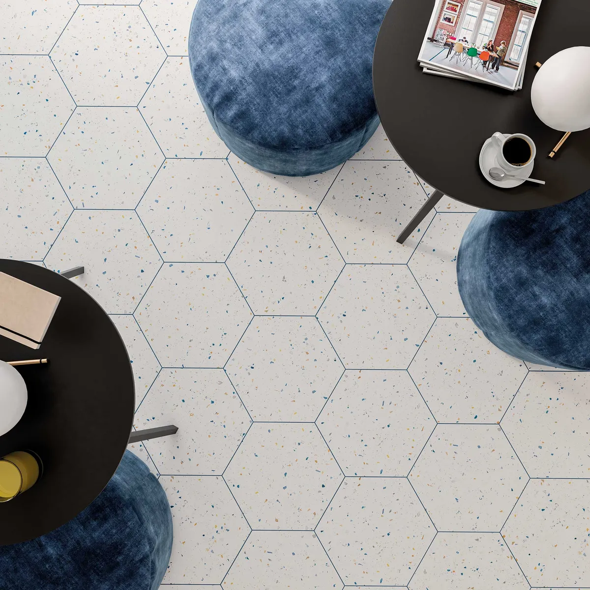 Terrazzo DNA Tiles — 4
