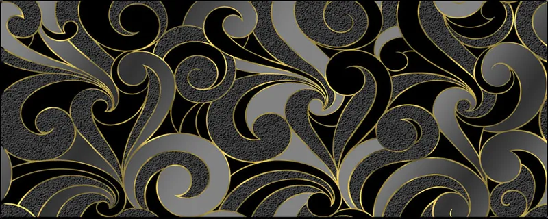 Lustri DEC Ricciolo Nero 20х50 — 1