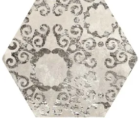Insieme Esagona Graffity Grigio Mix — 1