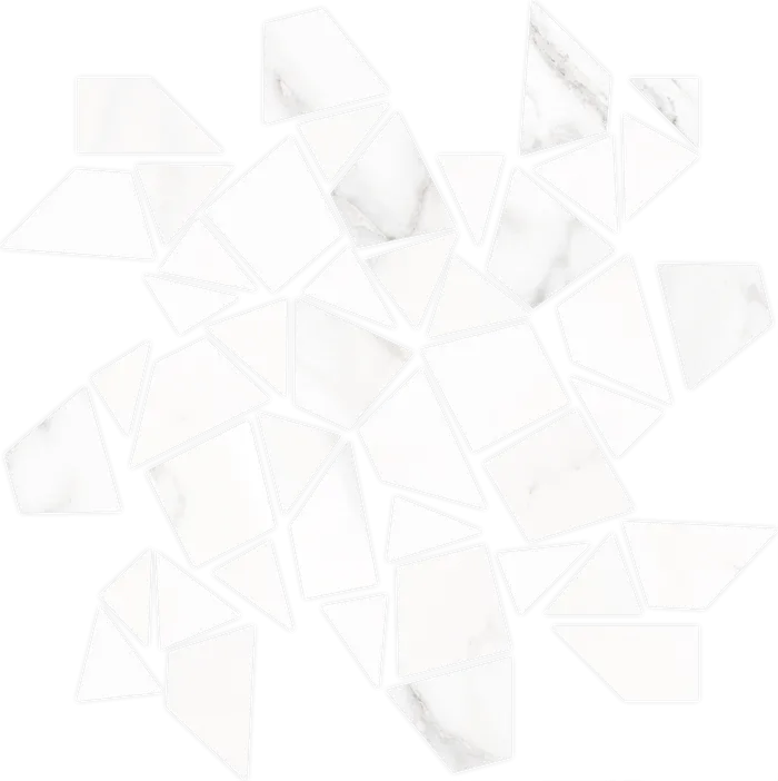 Doney Mosaico Necci Blanco 30x30 — 1