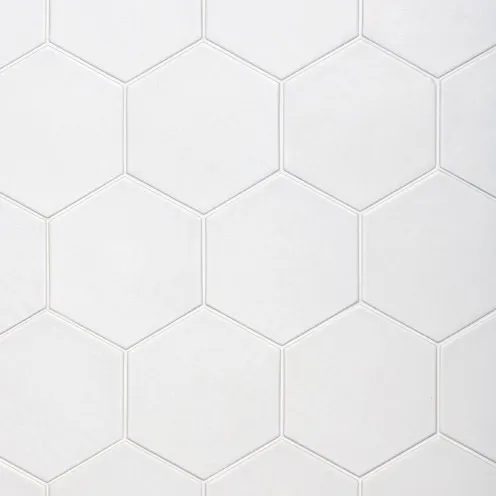 20339 Hexatile Blanco Mate — 1