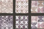 Cotto Vogue Inserto Texture S/6 Viola — 1