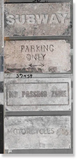 NY Road Signs Mix Soho — 1